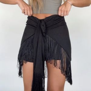 Fringe skirt